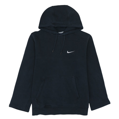 Nike Men's Black Pullover Hoodie M Regular Fit Fleece Sportswear