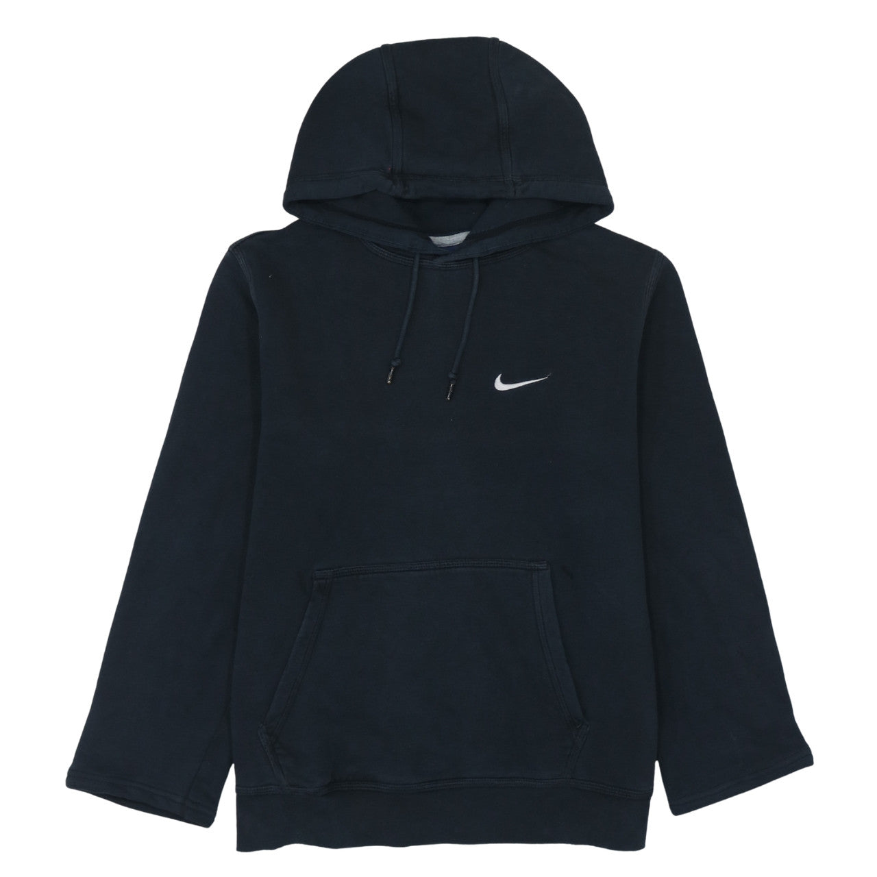 Nike Men's Black Pullover Hoodie M Regular Fit Fleece Sportswear
