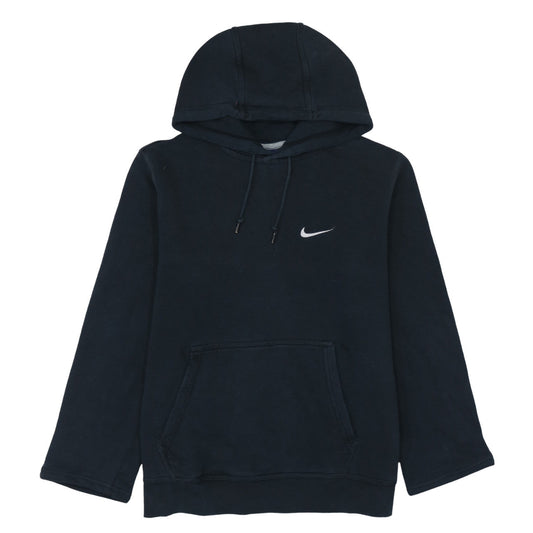 Nike Men's Black Pullover Hoodie M Regular Fit Fleece Sportswear