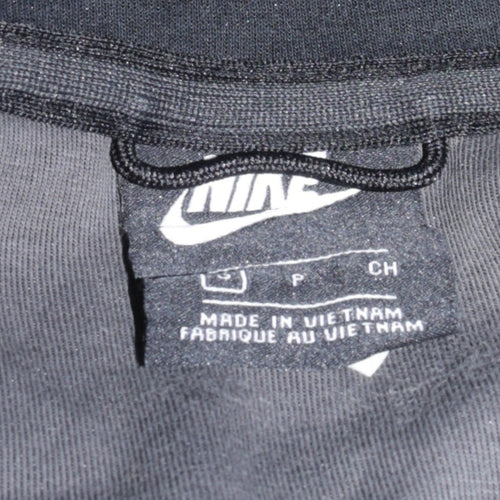 Nike Men's Grey Full Zip Hoodie Small Regular Fit Sportswear