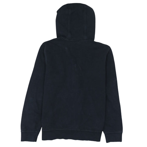 Nike Boys Black Full Zip Hoodie XL 13-15 Years Fleece Lined