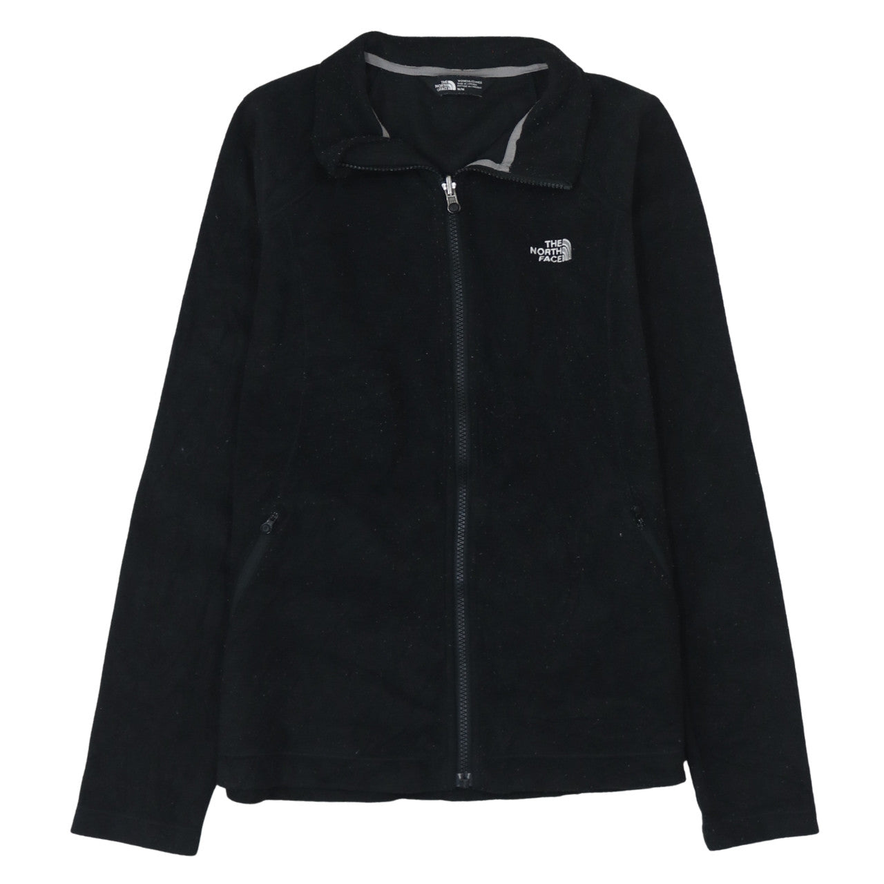 The North Face Women's Black Fleece Full Zip Jacket Size M