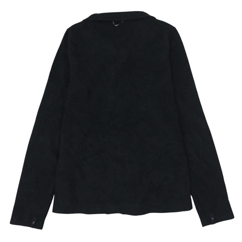 The North Face Women's Black Fleece Full Zip Jacket Size M