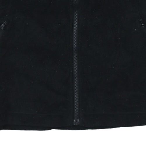 The North Face Women's Black Fleece Full Zip Jacket Size M
