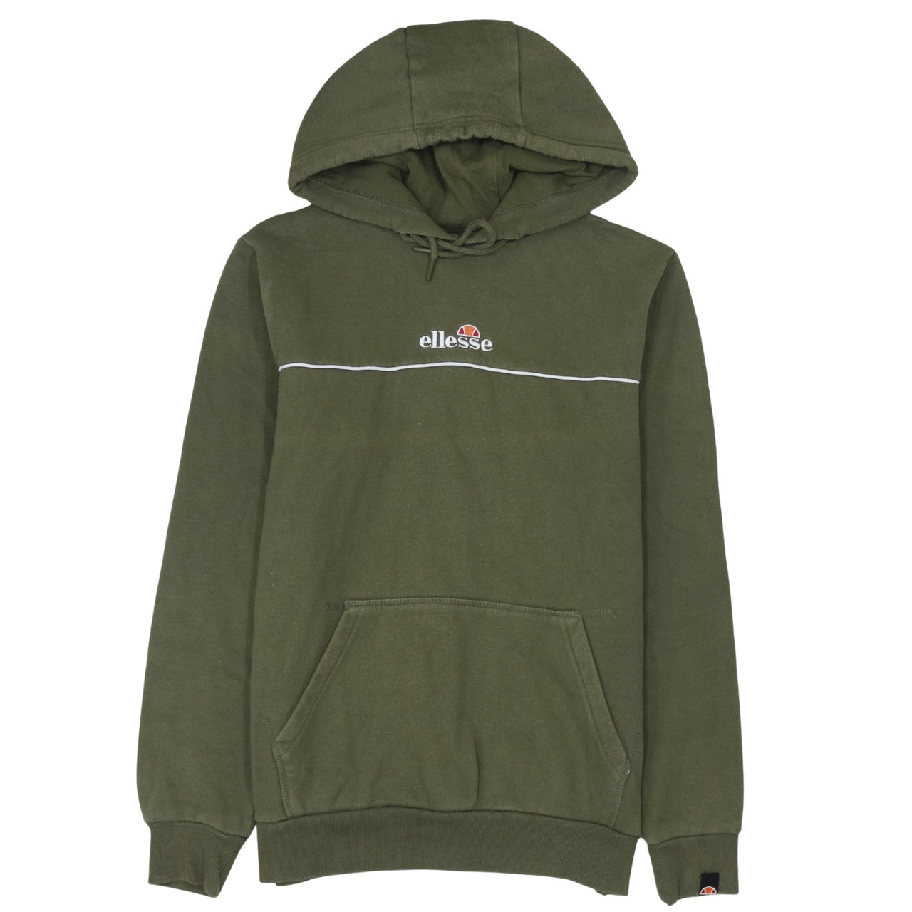 Ellesse Men's Green Pullover Hoodie Size S Regular Fit Logo