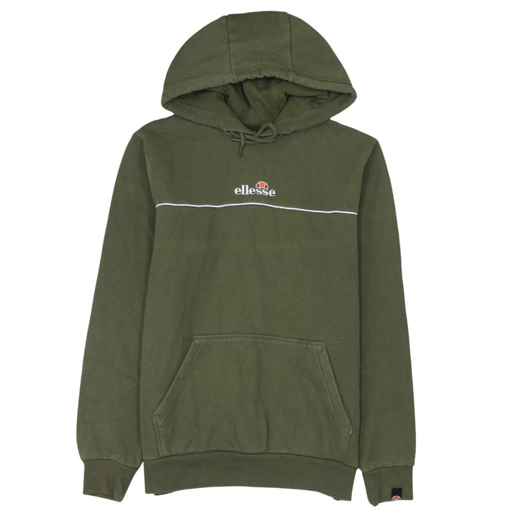 Ellesse Men's Green Pullover Hoodie Size S Regular Fit Logo