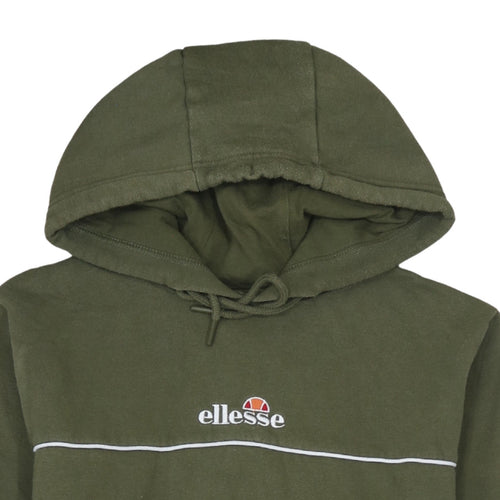 Ellesse Men's Green Pullover Hoodie Size S Regular Fit Logo