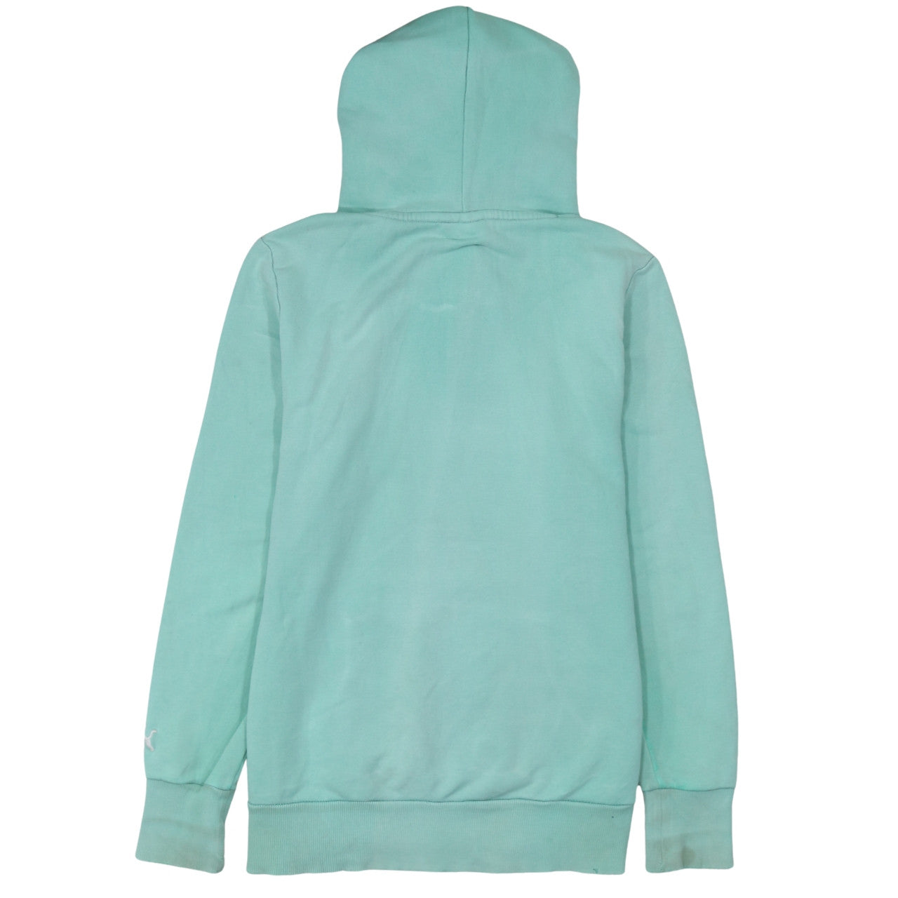 Puma Women's Mint Green Hooded Pullover Sweatshirt Size 16