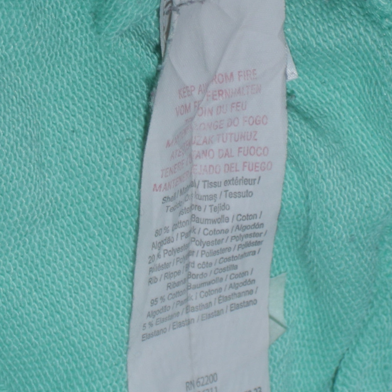 Puma Women's Mint Green Hooded Pullover Sweatshirt Size 16