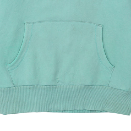 Puma Women's Mint Green Hooded Pullover Sweatshirt Size 16