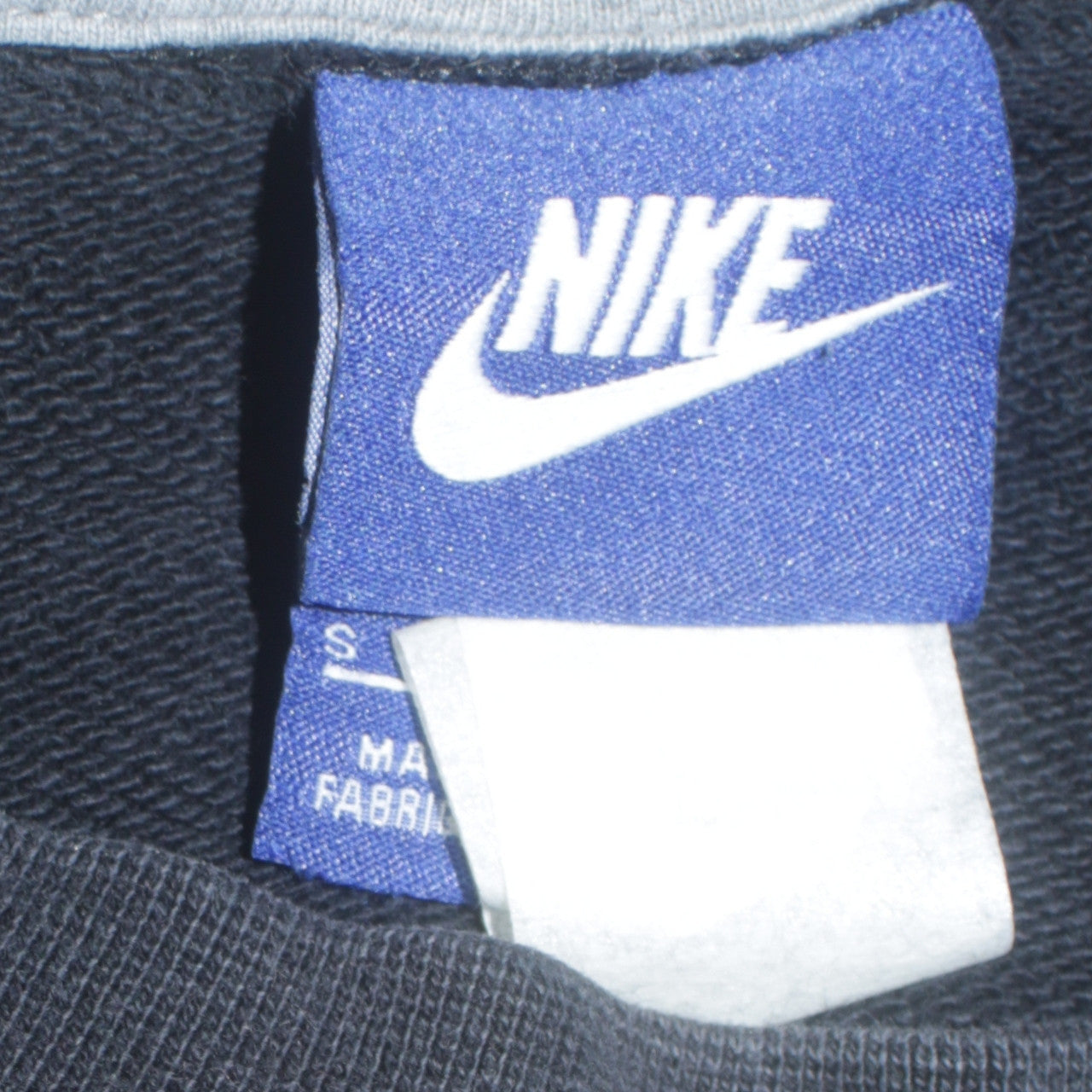 Nike Men's Black Small Crew Neck Pullover Sweatshirt