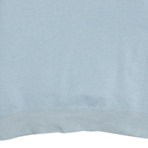Adidas Women Blue Crew Neck Pullover Sweatshirt XS