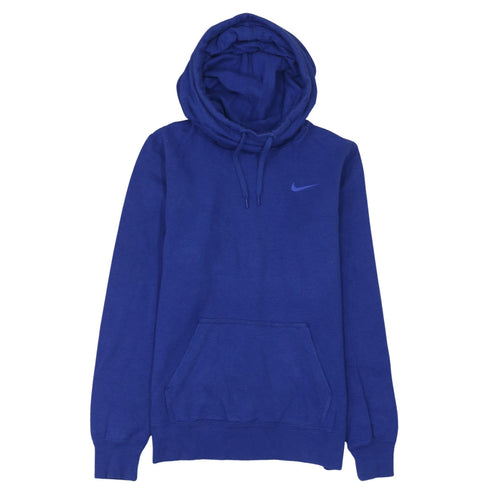 Nike Men's Blue Pullover Hoodie Size S Regular Fit Sportswear