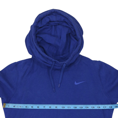 Nike Men's Blue Pullover Hoodie Size S Regular Fit Sportswear