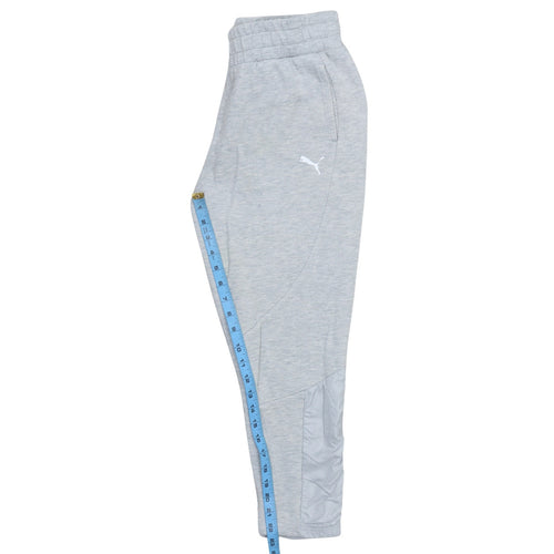 Puma Women Grey Jogger Trousers Size 12 Elastic Waist