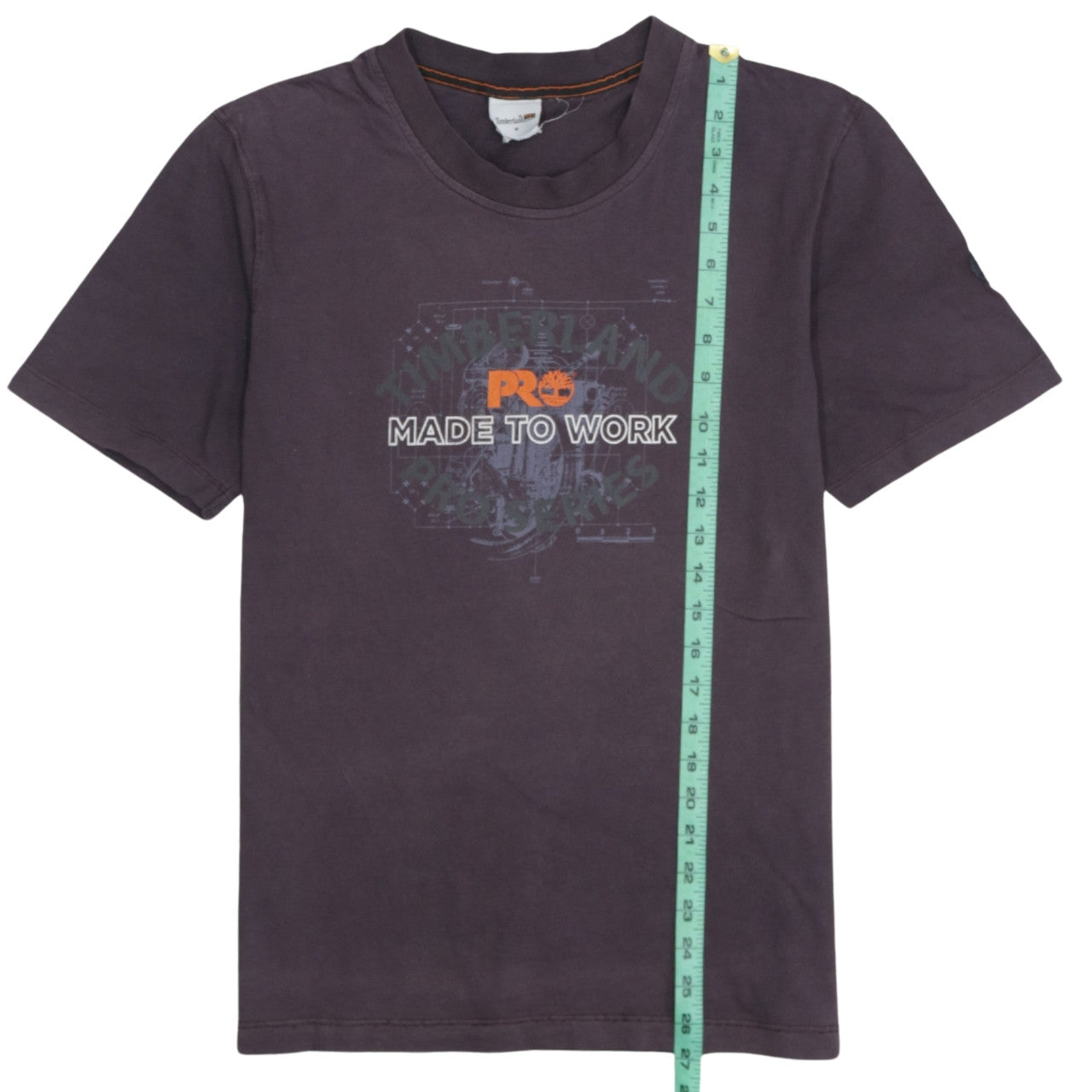 Timberland PRO Men's Black Graphic Crew Neck Cotton T-Shirt M