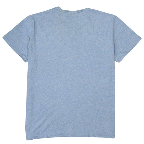 Ralph Lauren Men’s Blue Cotton Crew Neck Short Sleeve T-Shirt M