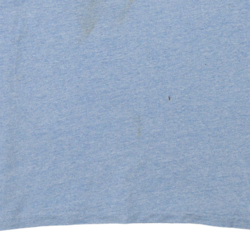 Ralph Lauren Men’s Blue Cotton Crew Neck Short Sleeve T-Shirt M