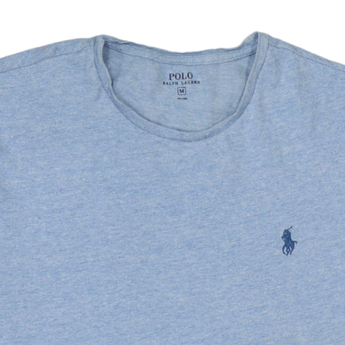 Ralph Lauren Men’s Blue Cotton Crew Neck Short Sleeve T-Shirt M