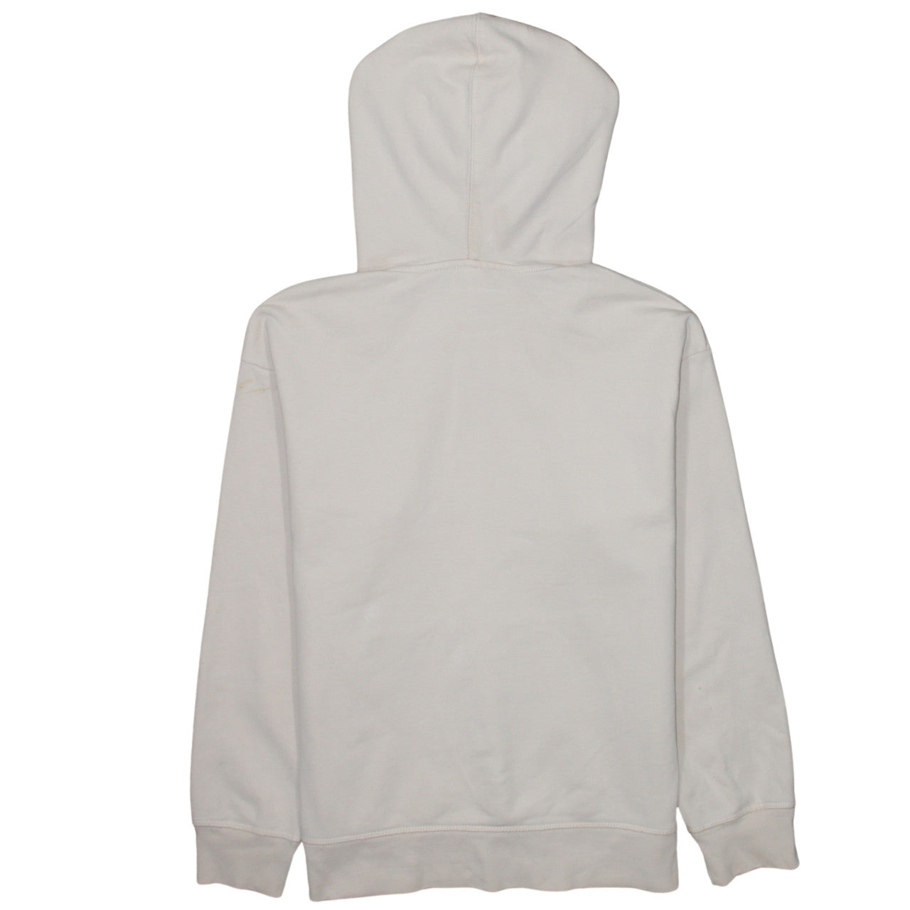 Levi's Women's Beige Pullover Hoodie Small Cotton Logo Sweatshirt