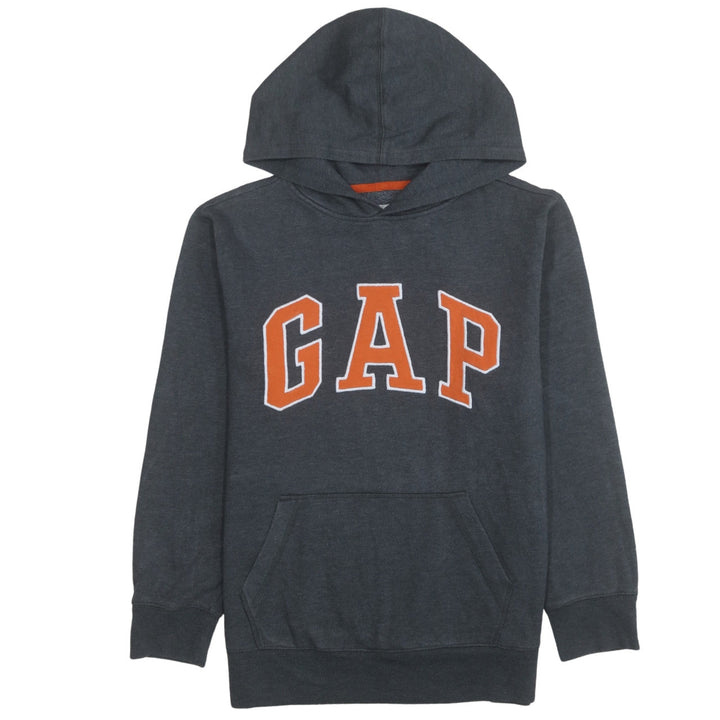 GAP Kids Boys Charcoal Pullover Hoodie XXL Cotton Blend Fleece Lined