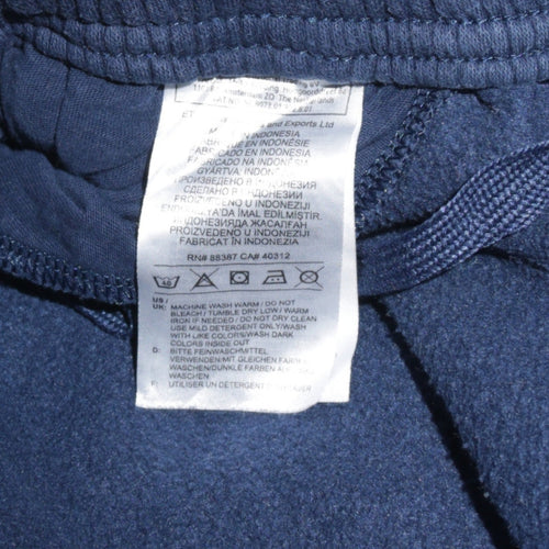 Adidas Men's Blue Jogger Sweatpants L Regular Fit Tapered Legs