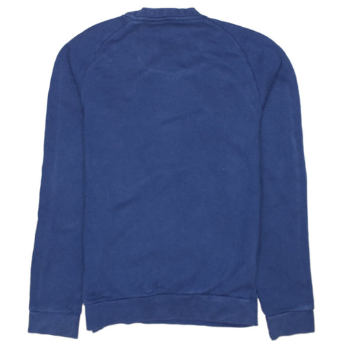 Adidas Men's Blue XS Crew Neck Pullover Sports Sweatshirt