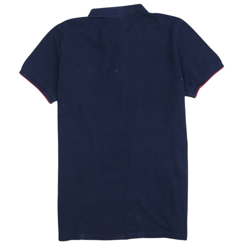 U.S. Polo Assn. Men's Blue Regular Fit Cotton Polo Shirt L