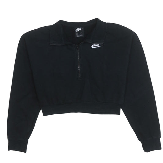Nike Women's Black XS 1/2 Zip Pullover Sweatshirt