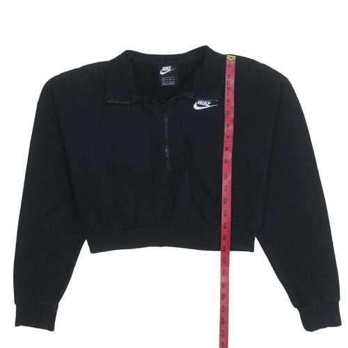 Nike Women's Black XS 1/2 Zip Pullover Sweatshirt