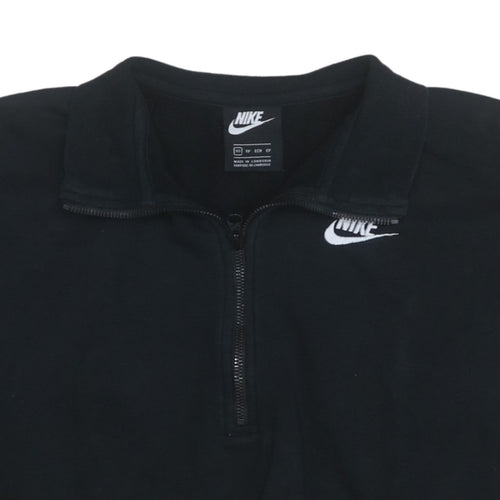Nike Women's Black XS 1/2 Zip Pullover Sweatshirt