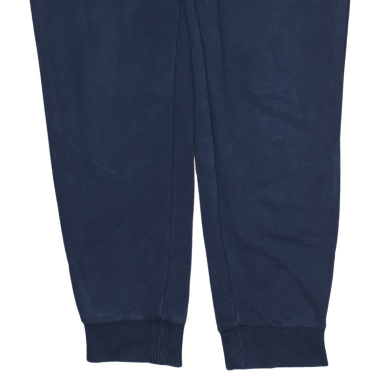 Adidas Womens Blue Jogger Sweatpants L Fleece Tapered Trousers