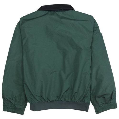 Columbia Men's Green Bomber Jacket M Nylon Outdoor Casual