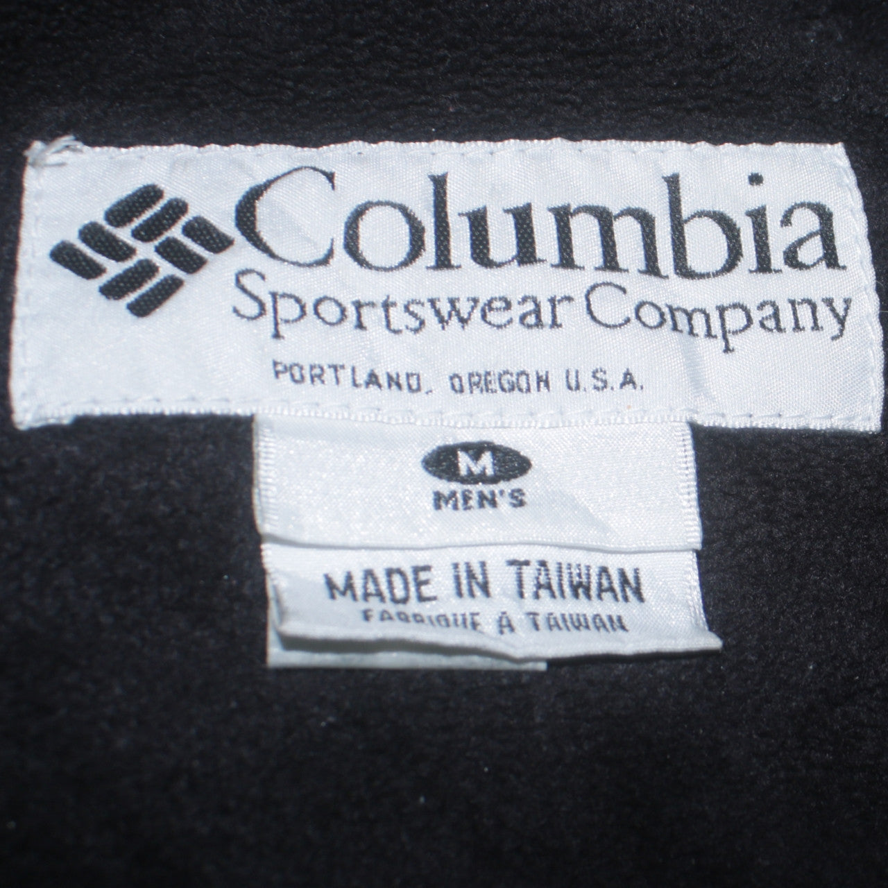Columbia Men's Green Bomber Jacket M Nylon Outdoor Casual
