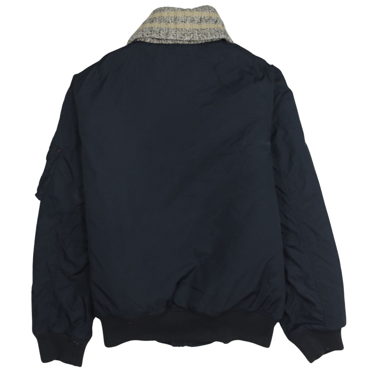 Tommy Hilfiger Men Blue L Bomber Jacket Nylon Winter Coat