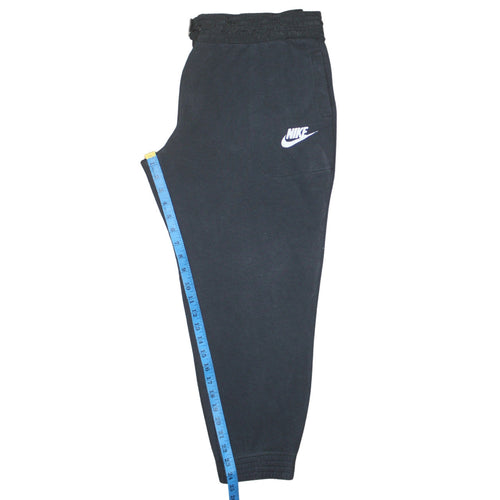 Nike Men's Black XL Jogger Sweatpants Elastic Waist Tapered Fit
