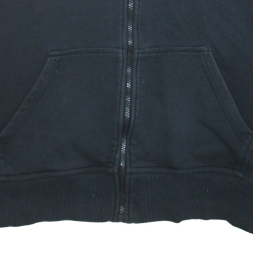 Nike Men's Black Full Zip Hoodie XL Sportswear Fleece Sweatshirt