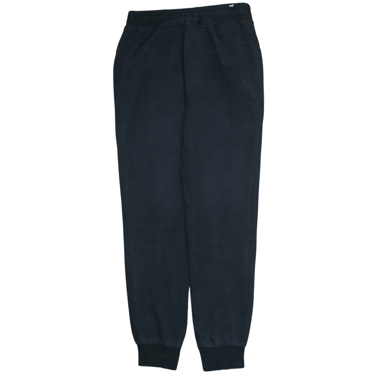 Puma Men's Black Small Regular Fit Fleece Sweatpants
