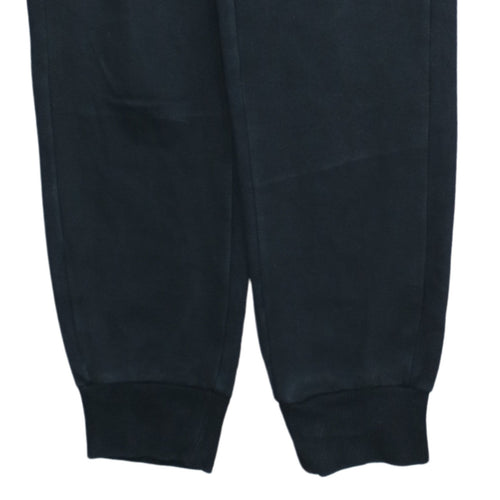 Puma Men's Black Small Regular Fit Fleece Sweatpants