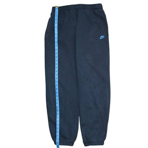 Nike Men's Black Fleece Sweatpants M Regular Fit Casual