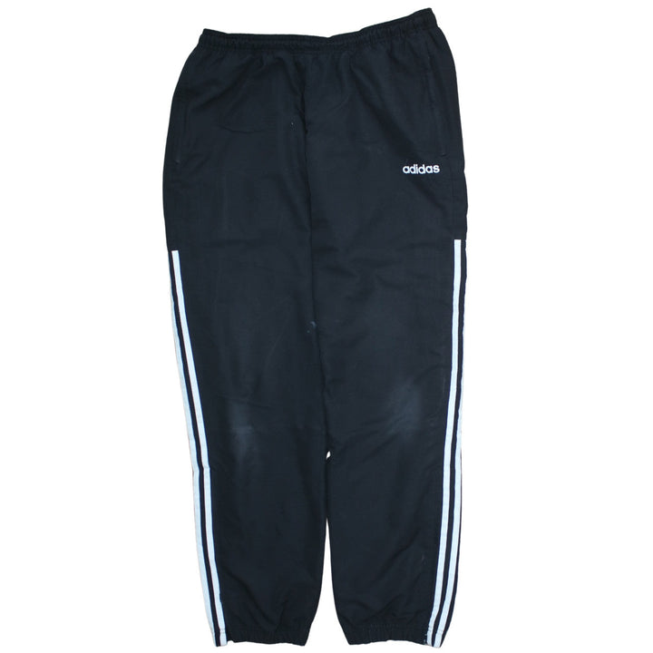 Adidas Men's Black Joggers L Elastic Waist Sports Trousers