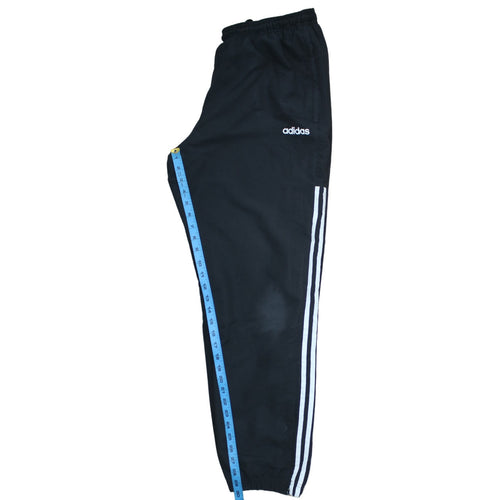 Adidas Men's Black Joggers L Elastic Waist Sports Trousers