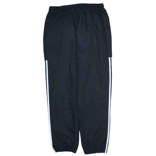 Adidas Men's Black Joggers L Elastic Waist Sports Trousers
