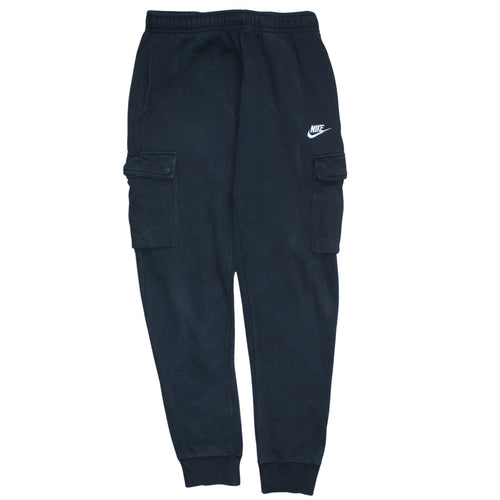 Nike Men's Black Cargo Jogger Trousers Small Regular Fit