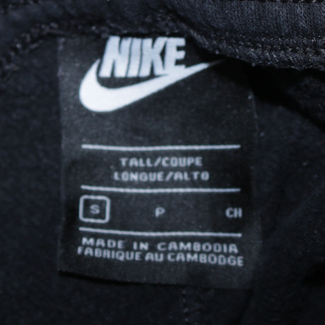Nike Men's Black Cargo Jogger Trousers Small Regular Fit