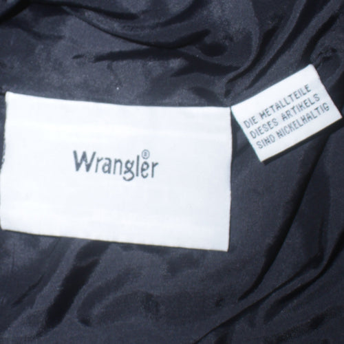 Wrangler Men's Black L Padded Waistcoat Bodywarmer Vest