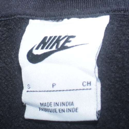 Nike Men's Black Pullover Hoodie Small Fleece Sportswear