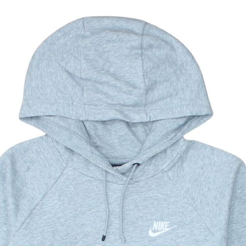 Nike Men's Grey Pullover Hoodie Small Regular Fit Sportswear