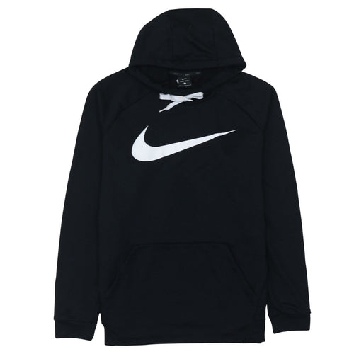 Nike Men's Black Dri-FIT Logo Pullover Hoodie Size L
