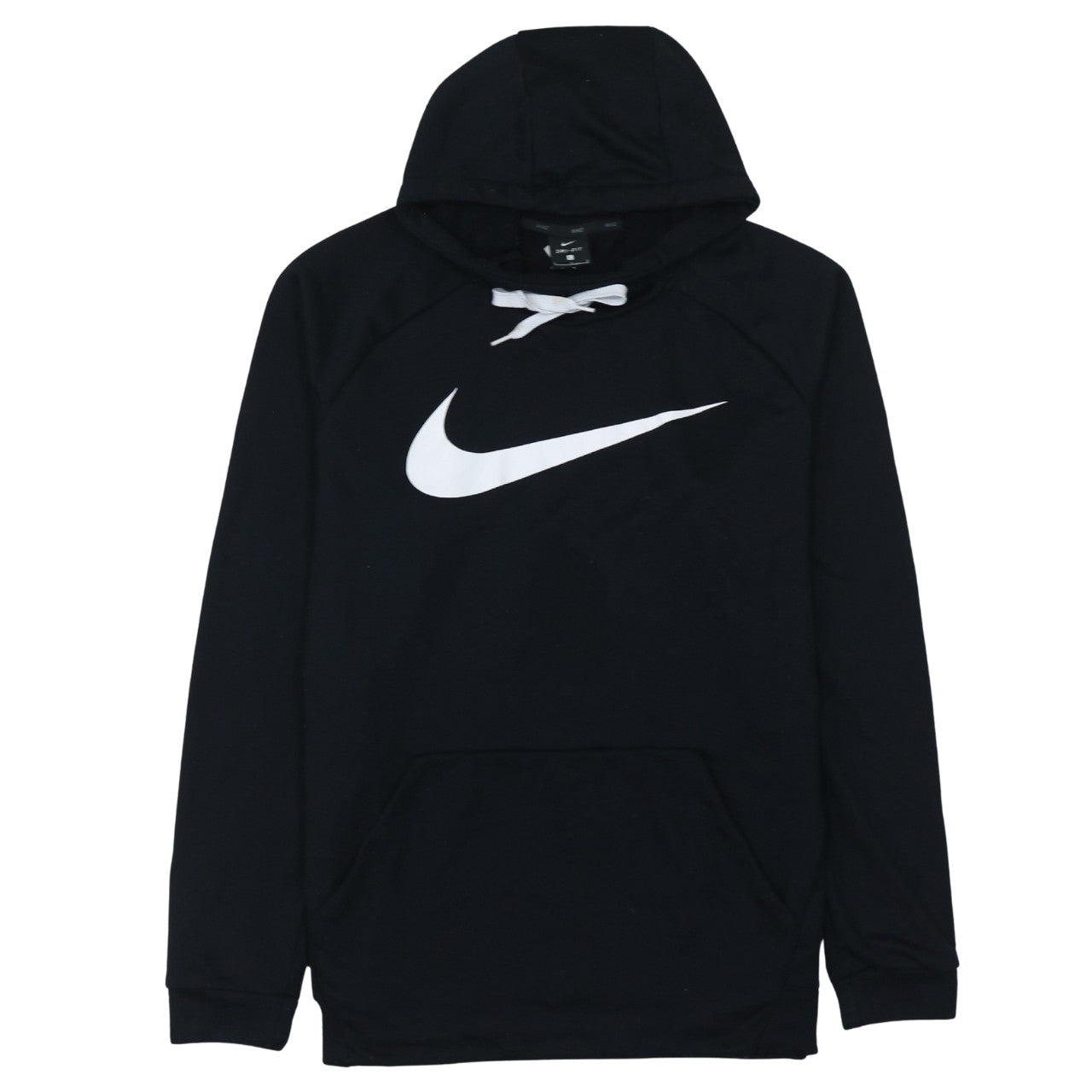 Nike Men's Black Dri-FIT Logo Pullover Hoodie Size L